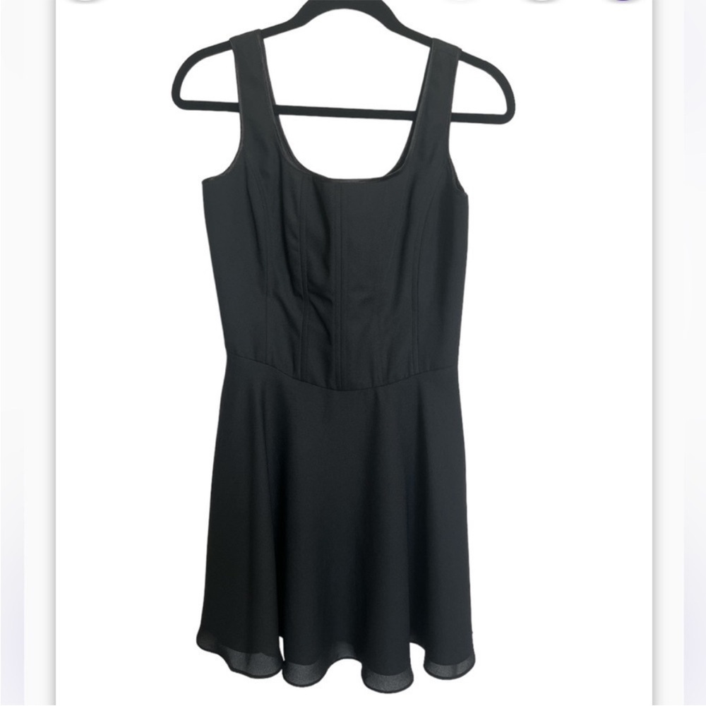 Vintage Ann Taylor Corset Little Black Dress